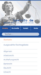 Mobile Screenshot of lawinfo.de